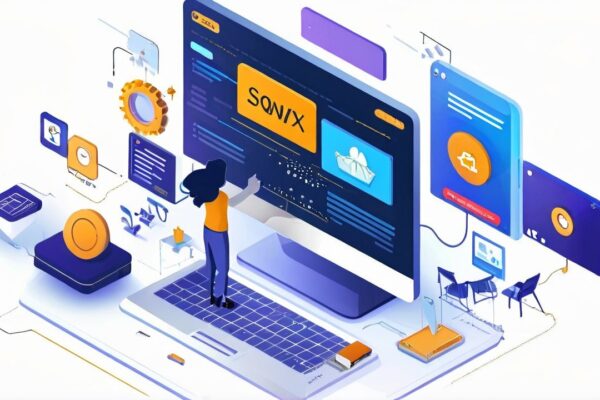 A comprehensive view of Sowix Online services, showcasing its platform and digital solutions.